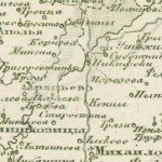 Образец специальной карты Западной части Российской Империи (карта Шуберта) карта Шуберта