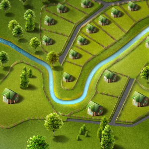 Как описать карту местности