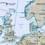 Карта Северного моря