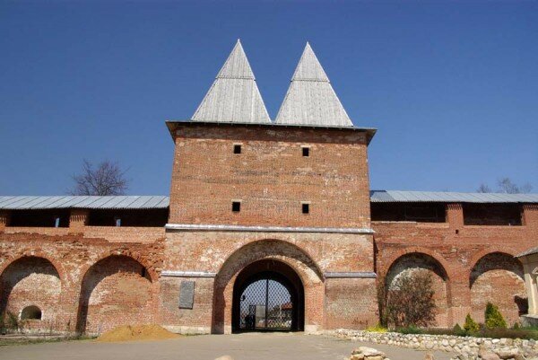 Крепость-кремль изнутри